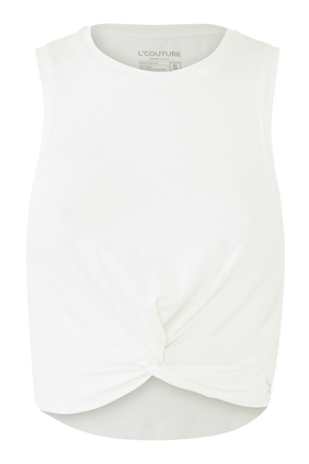 Elevate Lounge Knot Tank Top