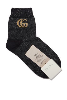 Interlocking GG Shimmer Socks