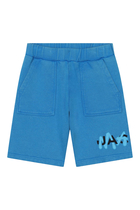 Kids Logo-Print Cotton Shorts