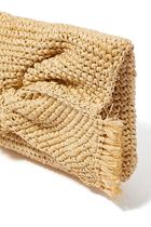 Raffia Bow Clutch