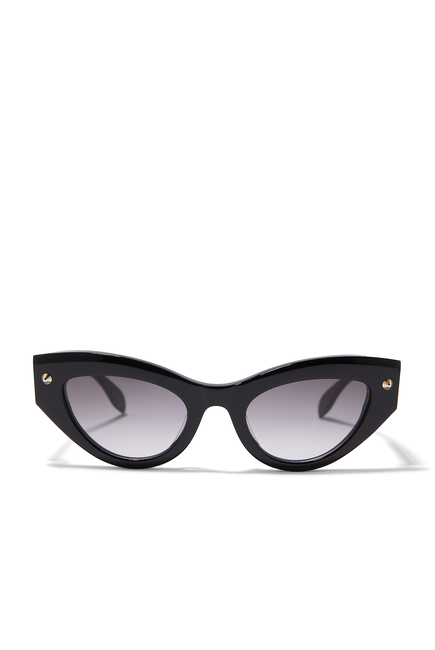 Spike Studs Cat-Eye Sunglasses