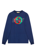 Logo Print Long Sleeve T-Shirt