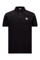 Logo Patch Polo Shirt