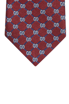 GG Rhombus Silk Tie