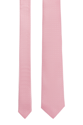 Micro-Patterned Jacquard Tie & Pocket Square Set
