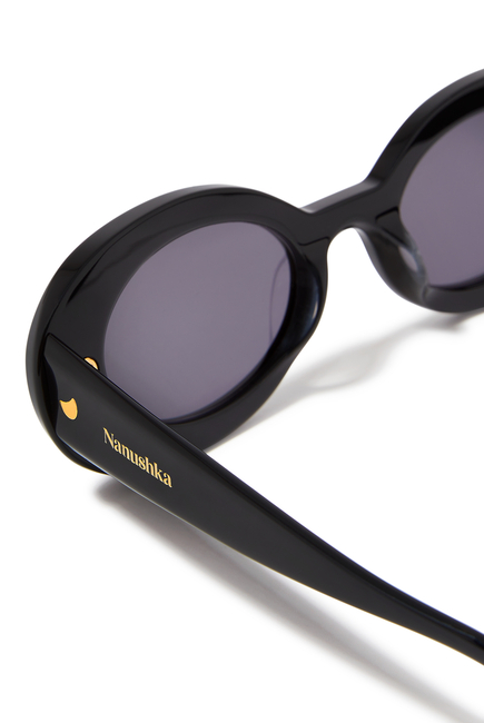 Giva Bio-Plastic Oval Sunglasses
