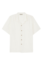 Camp Collar Linen Shirt