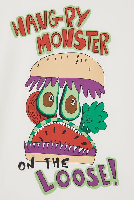 Kids Burger Monster T-Shirt