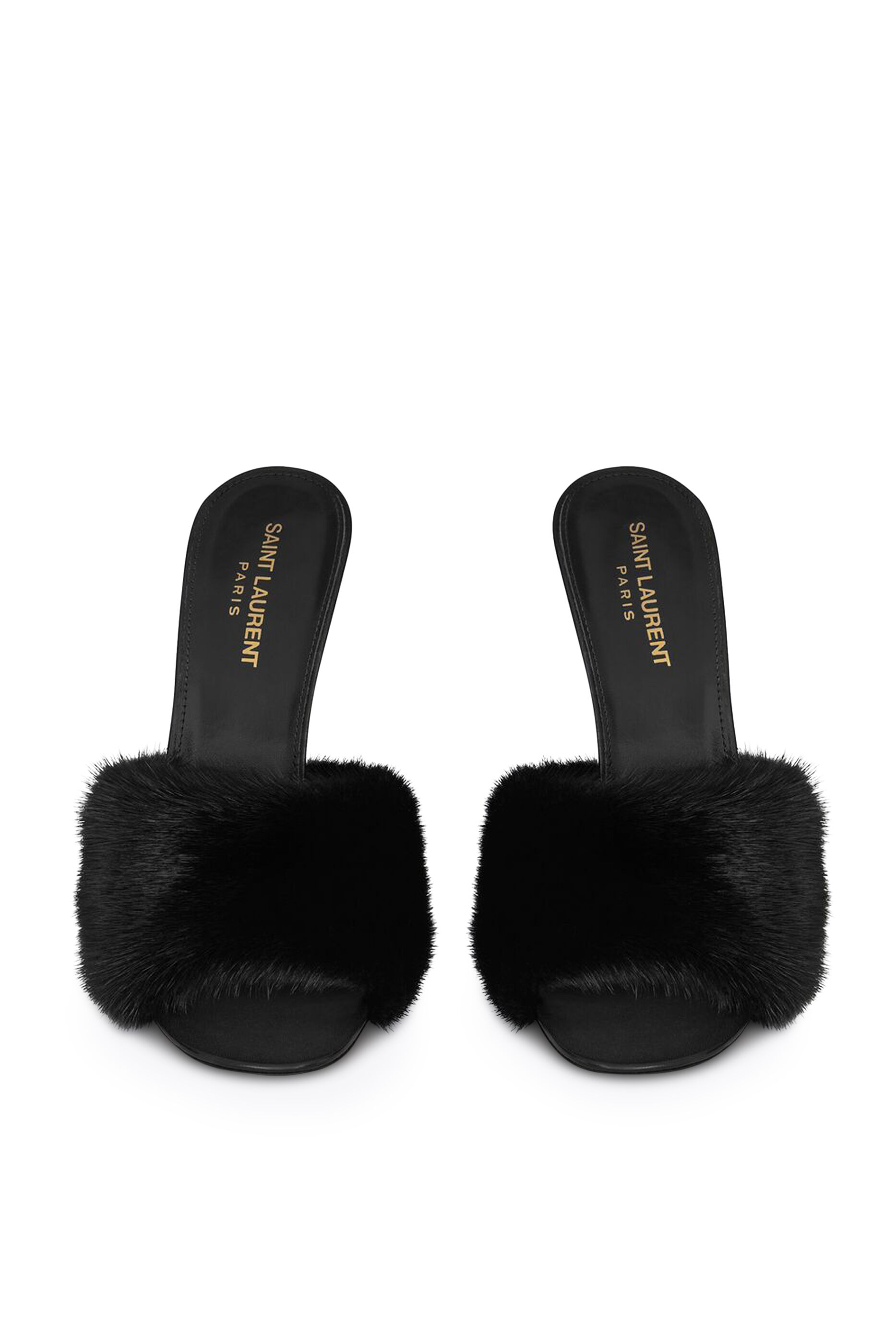 ysl mink mules