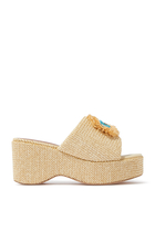 Kensington 80 Eye Wedge Mules