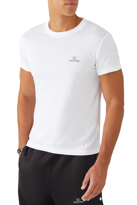 V-Logo Slim T-Shirt