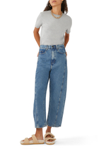 Utah Mid Rise Wide Leg Jeans