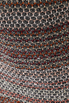 Zigzag-Knit Crochet-Effect Weave Long Dress