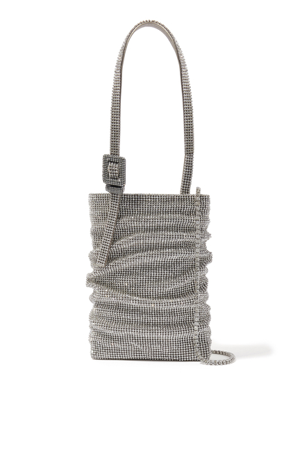 Lollo La Petite Crystal-Embellished Mini Bag