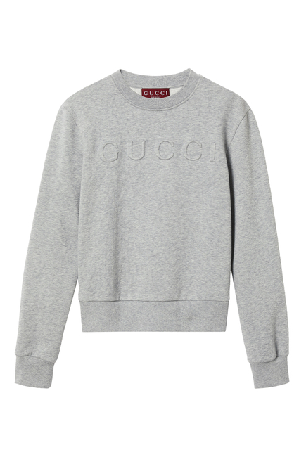 Logo Cotton Jersey Sweatshirt