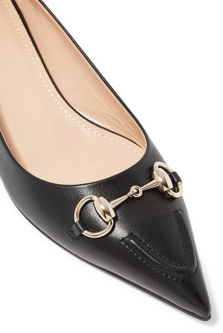 Horsebit Ballet Flats