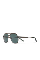 Green Lens Sunglasses