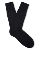 Merino Wool and Silk-Blend Socks
