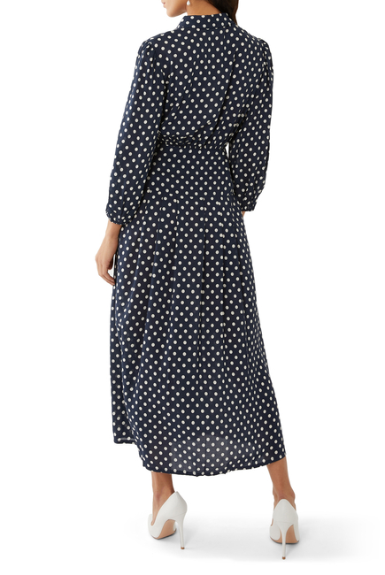 Izzy Polka Dot Shirt Dress