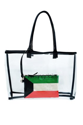 Kuwait Flag Tote Bag