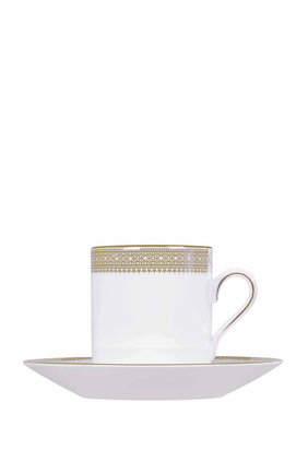 Lace Coffee Cup & Saucer