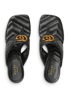 Double G 55 Leather Thong Sandals