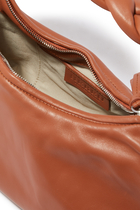 Espiga Braided Handle Leather Tote Bag
