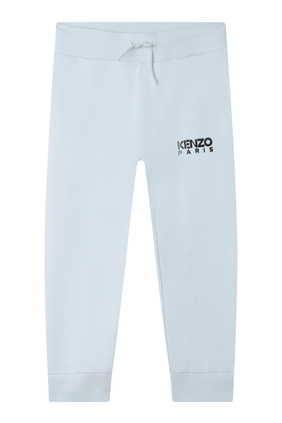 Logo Embroidered Cotton Sweatpants