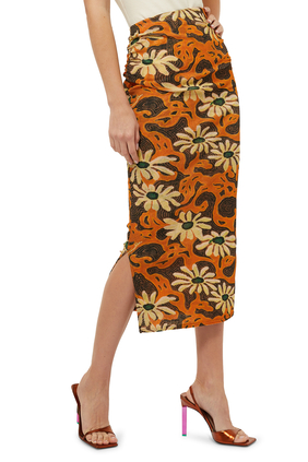 Sibi Printed Skirt
