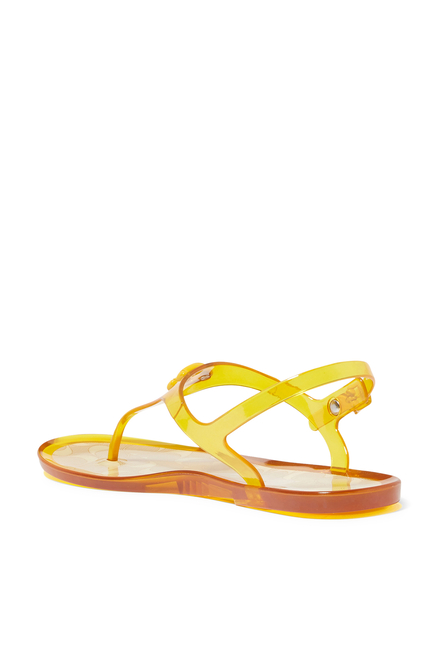 Natalee Jelly Thong Sandals