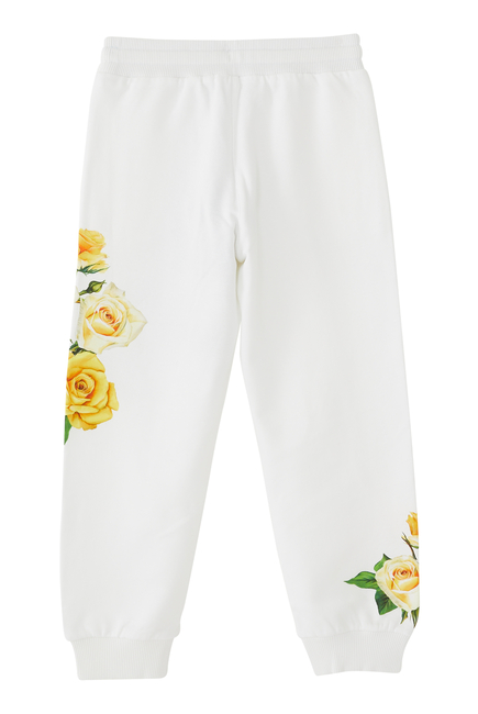 Kids Floral Jogging Pants