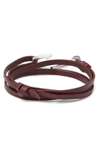 Hooked Leather Bracelet