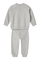 Kids Logo Cotton Blend Tracksuit