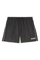 Quick Dry Logo Swim Shorts