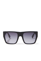 Square Frame Baguette Sunglasses