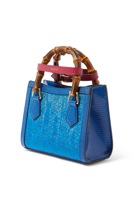 Diana Mini Rhinestone-Embellished Tote Bag