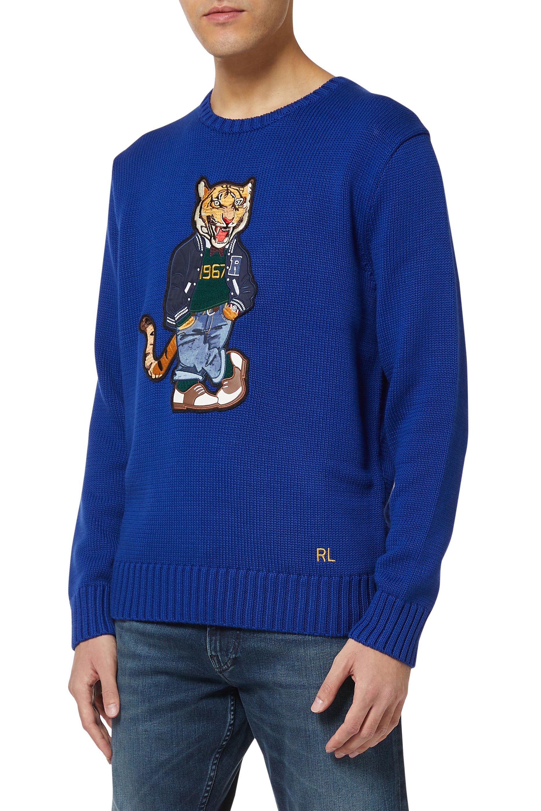 ralph lauren tiger sweater