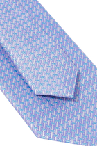 Geometric Silk Tie