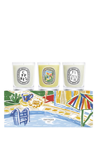 Coffret Cyprès, Figuier, Citron Candles, Set of 3