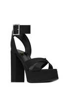 Bianca 125 Satin Platform Sandals