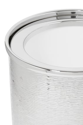 Silver Thermic Ice Bucket