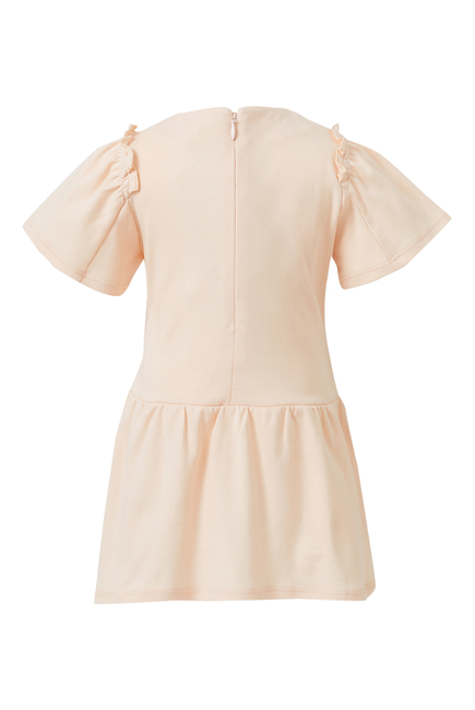 Kids Cotton Ruffle Dress