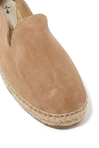 Hamptons Flat Suede Espadrilles