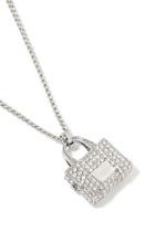 The Pave Tote Pendant Necklace