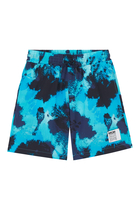 Kids Tie Dye Bermuda Shorts