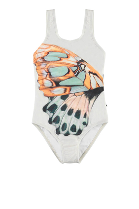 Butterfly Print Swimsuit