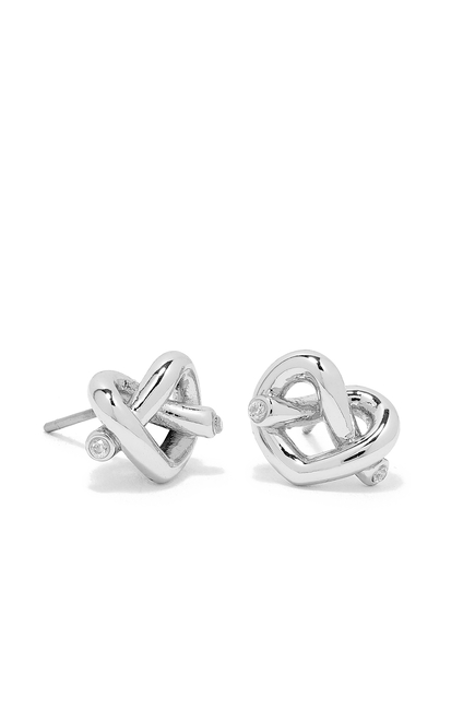 Loves Me Knot Studs