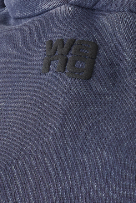 Essential Terry Hoodie with Puff Paint Logo