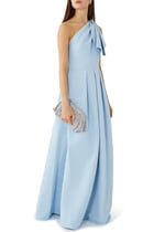 Martina One-Shoulder Gown