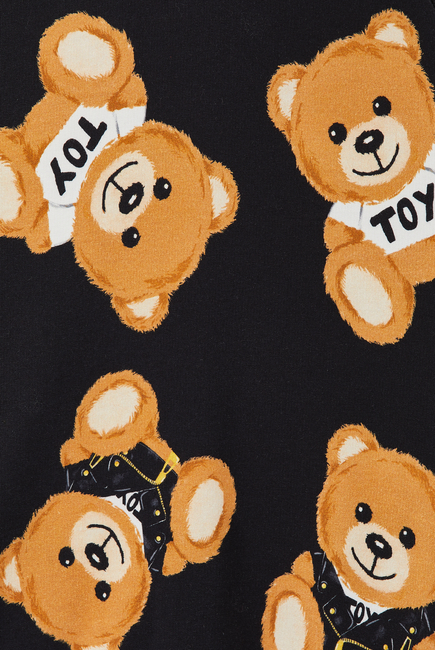 Teddy Bear Print Sweatshirt